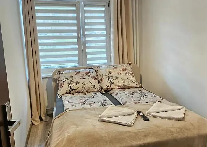 Komfortowe Mieszkanie Z Sypialnia I Balkonem Apartmán Jastrzębie Zdrój